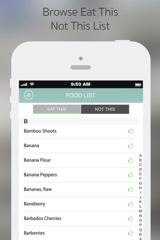 Paleo Diet - Food List screenshot 3