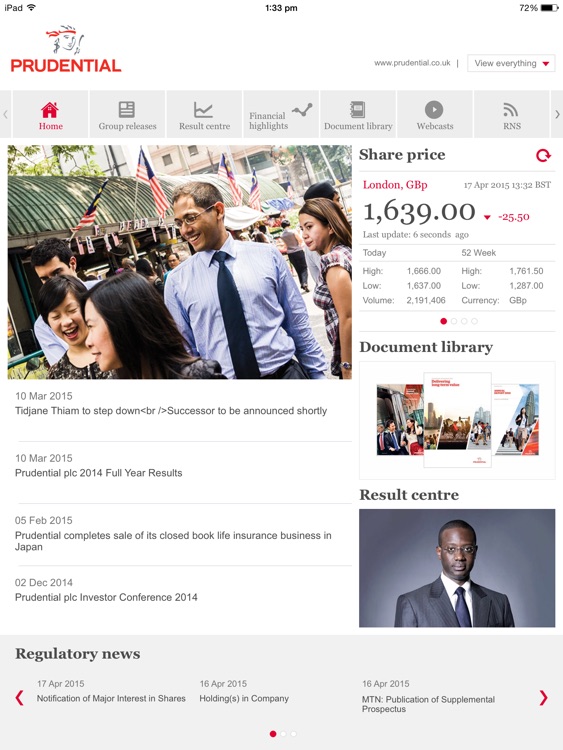 Prudential Investor Relations