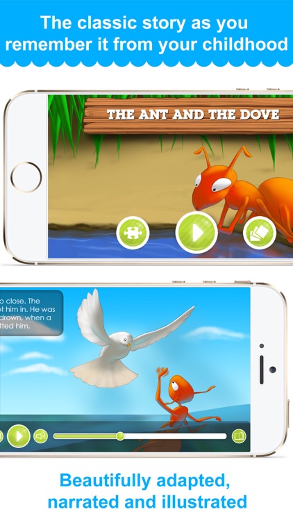 The Ant And The Dove - Narrated classic fairy tales and stories for children