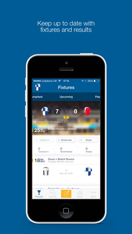 Fan App for Bristol Rovers FC