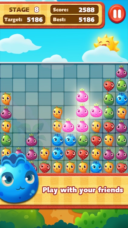 Fruit Smasher  -A wildly addictive match-two puzzle game!