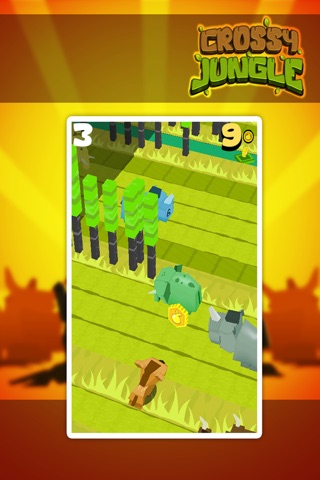 Crossy Jungle - Arcade Road Runner Game screenshot 2