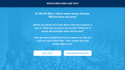 How to cancel & delete Which WW1 Hero Are You? from iphone & ipad 1