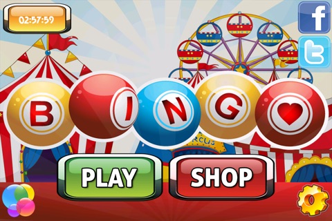 `` A High Flying Circus Bingo - Daub Free Blackout Cards For Instant Jackpot screenshot 2