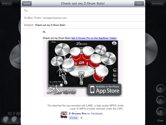 ‎Z-Drums Pro Screenshot