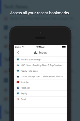 Papaly Bookmark Manager screenshot 3