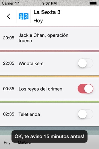 Programación TV - Guía TV España - planTV screenshot 3