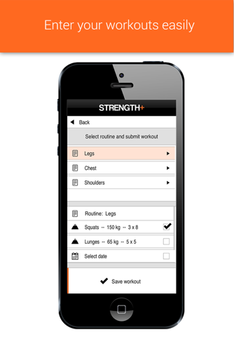 Strength+ Workout Tracker screenshot 3