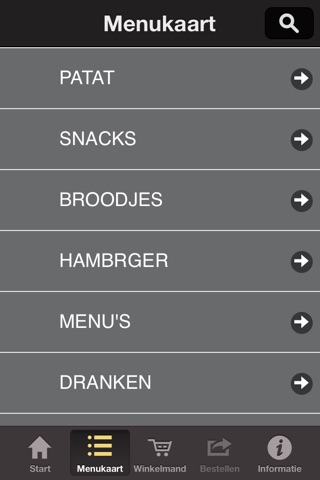 Snackbar Prins Oldenzaal screenshot 2