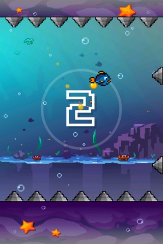 Captain Crab - Rocket around the Ocean Orbit FREE screenshot 2