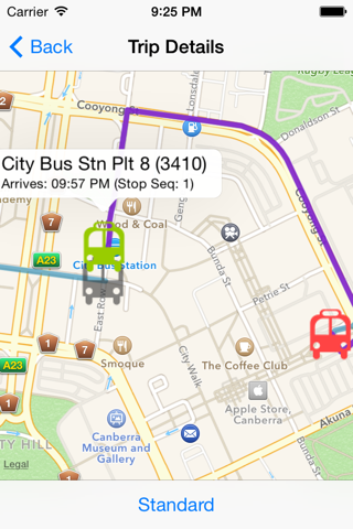 Canberra Bus screenshot 2