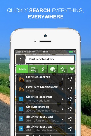 NLife Benelux - Navigation GPS hors ligne, info-trafic & cartes screenshot 4