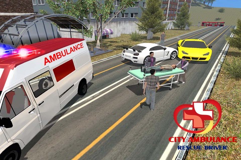 City Ambulance Rescue Driver 3d screenshot 3