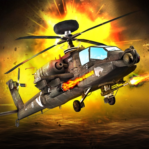 Helicopter Battle Combat 3D iOS App