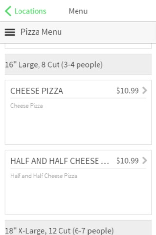 Westgate Pizza Bella Ordering screenshot 3