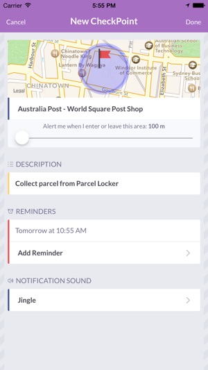 CheckPoint: Location-based Reminders(圖3)-速報App