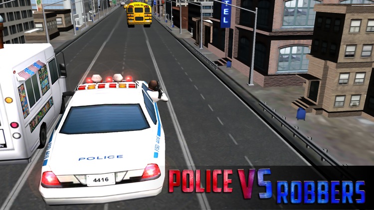 Police Car Chase Simulator 3D