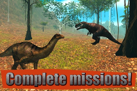 Dinosaur: T-Rex Simulator 3D Free screenshot 4