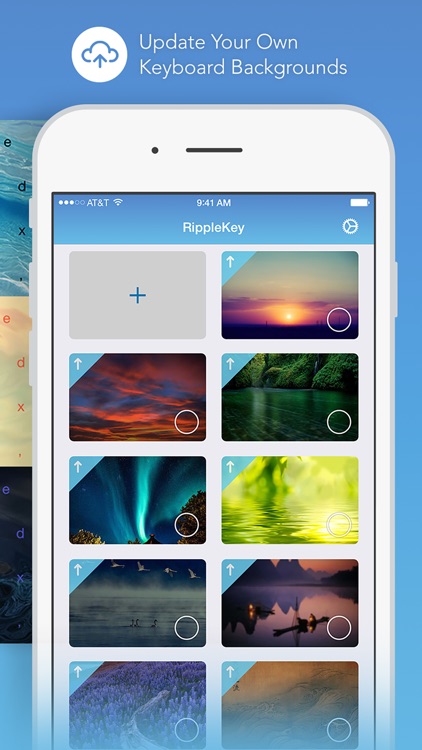 RippleKey - Ripple your typing, customize your keyboard backgrounds, colors