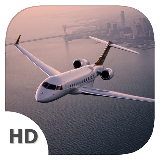 Flight Simulator (Bombardier Global XRS Edition) - Become Airplane Pilot Icon