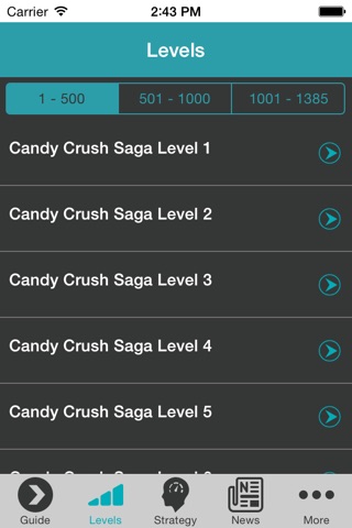 Game Guide for Candy Crush Saga : 1385 Levels screenshot 2
