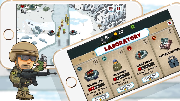 Arctic Defences - Defend Your Island And Beach From The Zombie Dictator