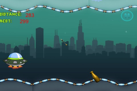 Ultimate Alien Spaceship Racing Mania Pro - cool airplane flying mission game screenshot 2