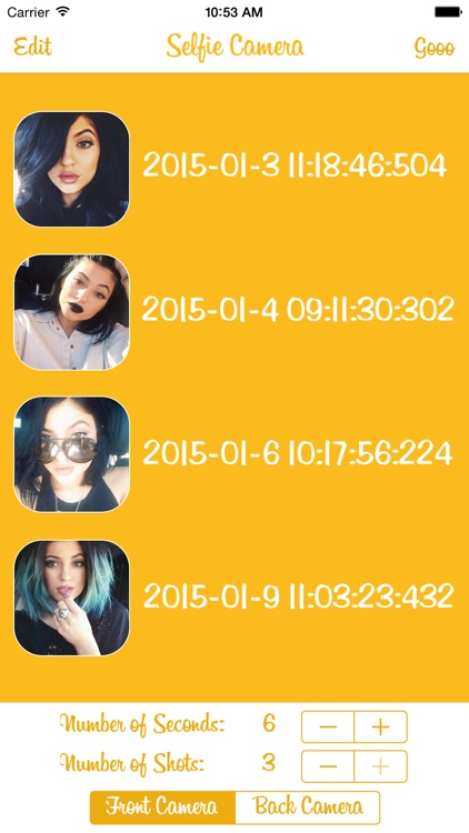 Selfie Auto Camera - Timer Camera