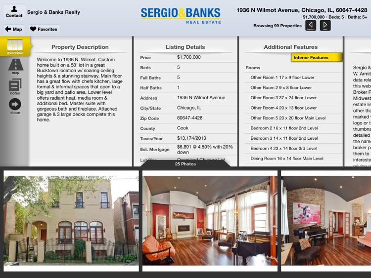 Sergio & Banks Realty for iPad