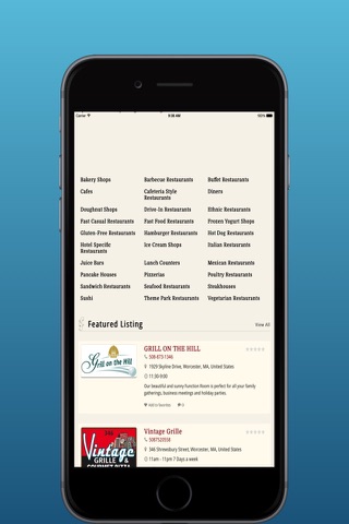 Worcester County Menu screenshot 3