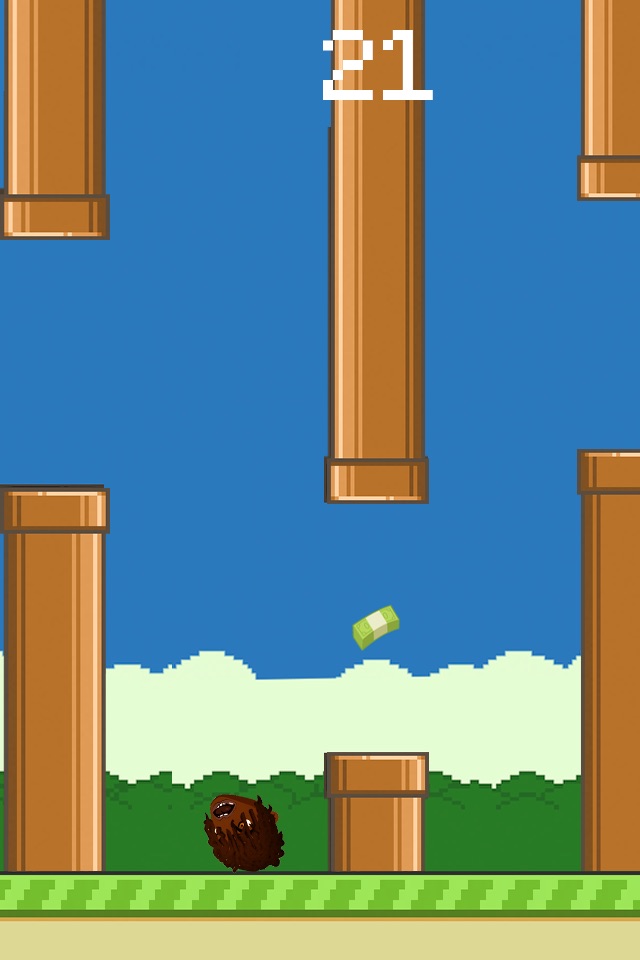 Flappy Singer-Tap to fly screenshot 3