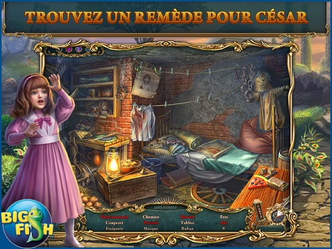 Haunted Legends: The Stone Guest HD - A Hidden Objects Detective Game screenshot 2