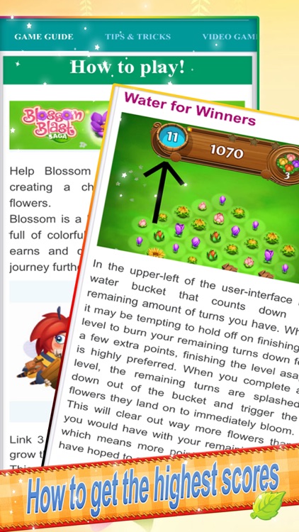 Guide for Blossom Blast Saga