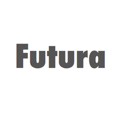 Keyboard of Futura Font: Artistic Style Keys for iOS 8