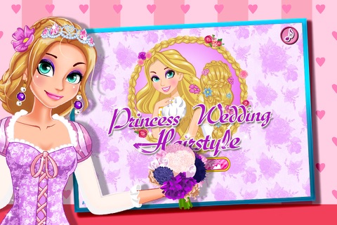 Princess Wedding hairstyle screenshot 3
