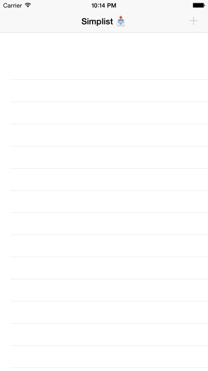 Simplist - The Simple List App