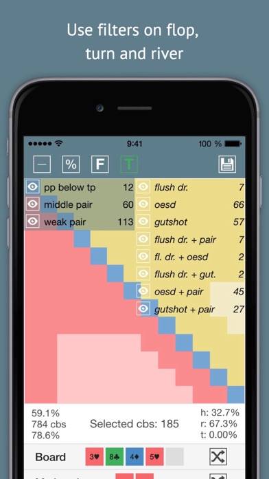 Poker calculator TakeEV screenshot1