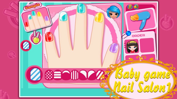 Baby game-Nail Salon1