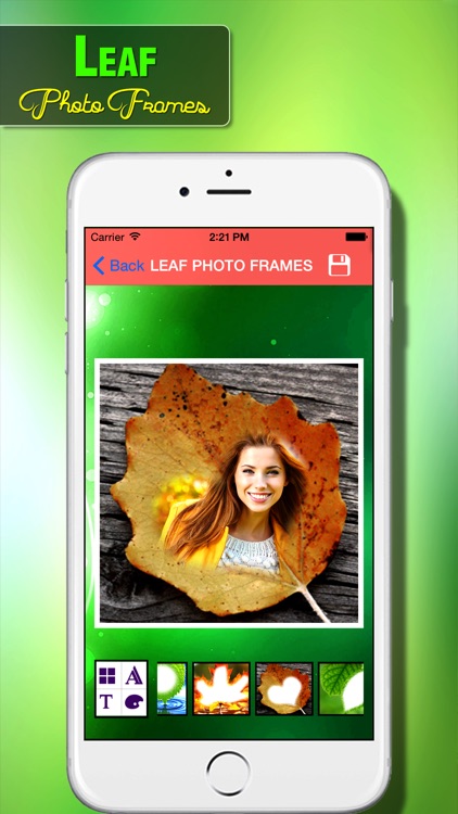 Leaf Photo Frames