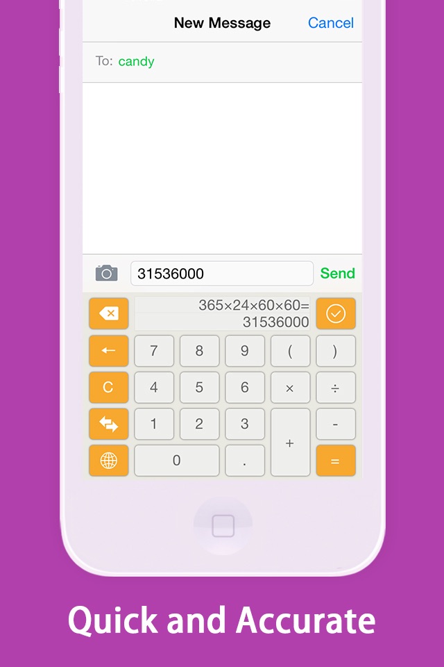 Calculator KeyBoard screenshot 2