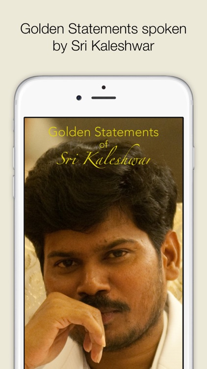 Golden Statements of Sri Kaleshwar