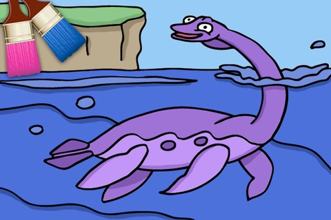 Colorear dinosaurios - juegos de dinos para pintar - Premium screenshot 2