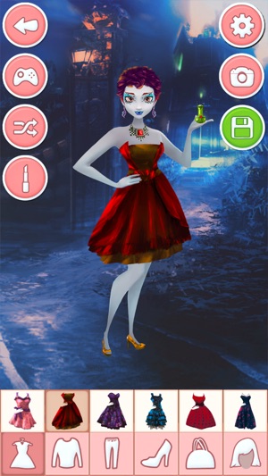 juegos de vestir para niños - niñas vampiros a l'app store