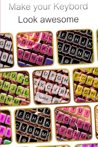 Custom Keyboard Coffee Color : & Wallpaper Themes in Love a Cup Cafe Break Collection screenshot 3