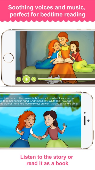 How to cancel & delete Snow White and Rose Red - Narrated Children Story from iphone & ipad 2