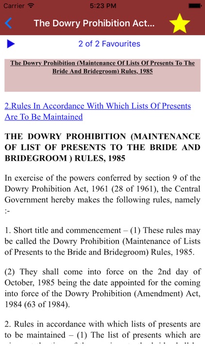 The Dowry Prohibition Act 1961