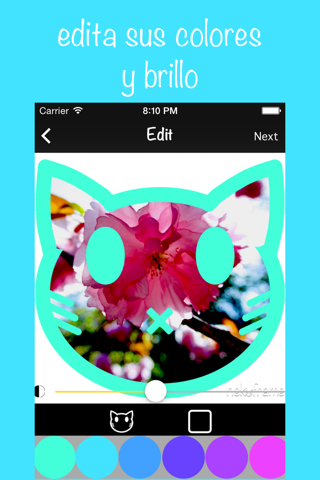 nekoframe - share cute framed pics to instagram and facebook screenshot 2