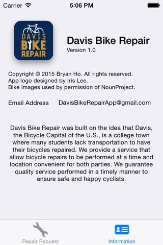 Davis Bike Repair - powered by APEX screenshot 3