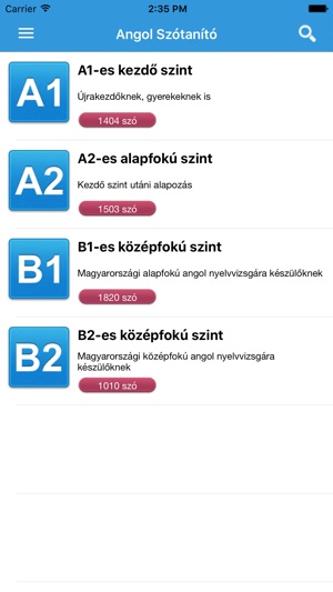 Angol Szótanító(圖1)-速報App