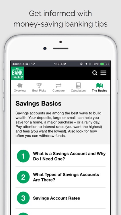 MyBankTracker - Find Top-Rated Banks and Get FREE Personal Finance Advice. screenshot-3